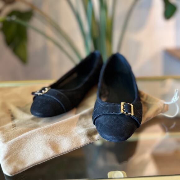 BURBERRY House Check Avonwick Quilted Ballerina Flats SZ 42 - Picture 2 of 10